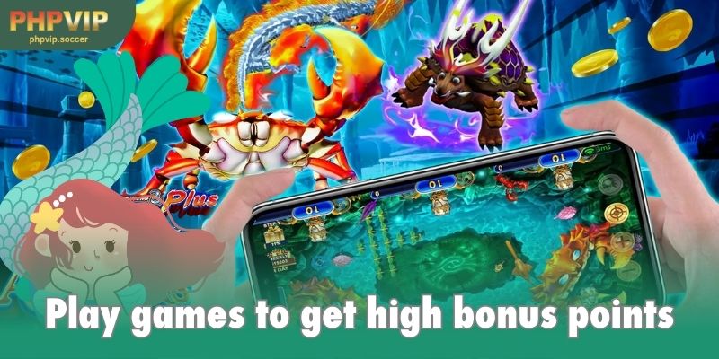 Play Ocean King fish shooting game to have a chance to receive high reward points