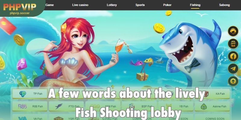 Some details about the lively and attractive Fish Shooting Hall